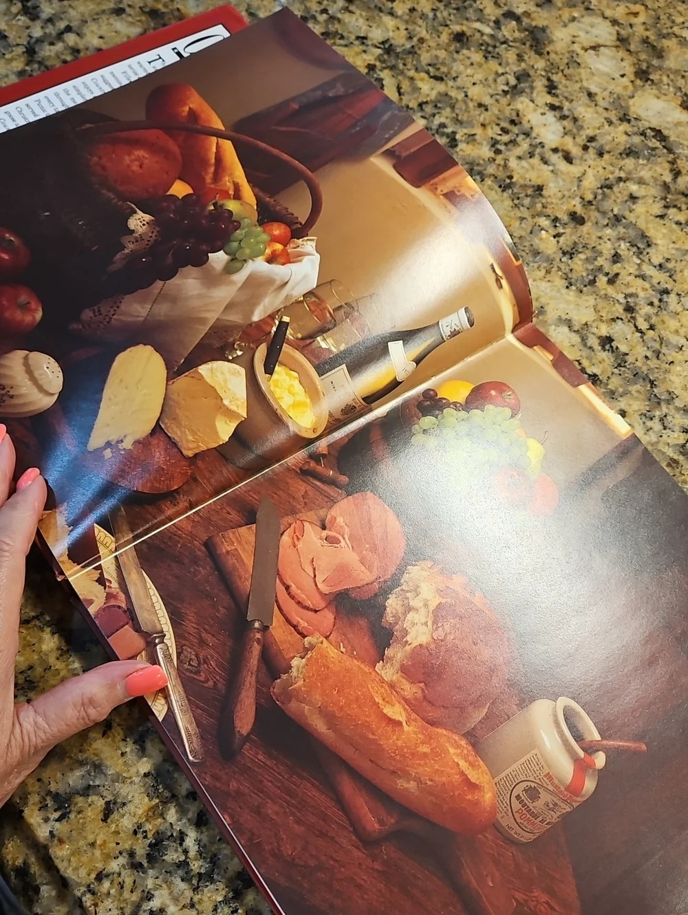 Country Entertaining Cookbook Bonnie Tandy Leblanc 144 Pages